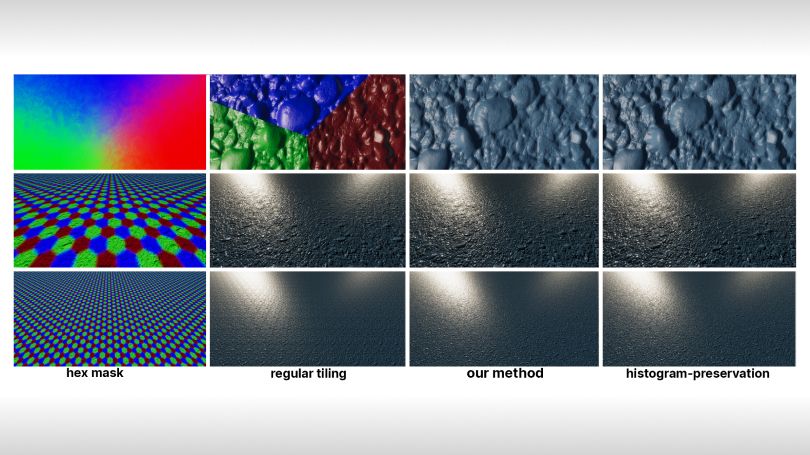 Real time hex tiling examples