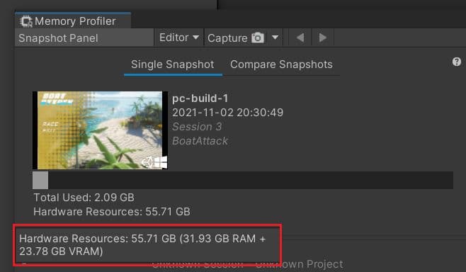 Understand and define a memory budget