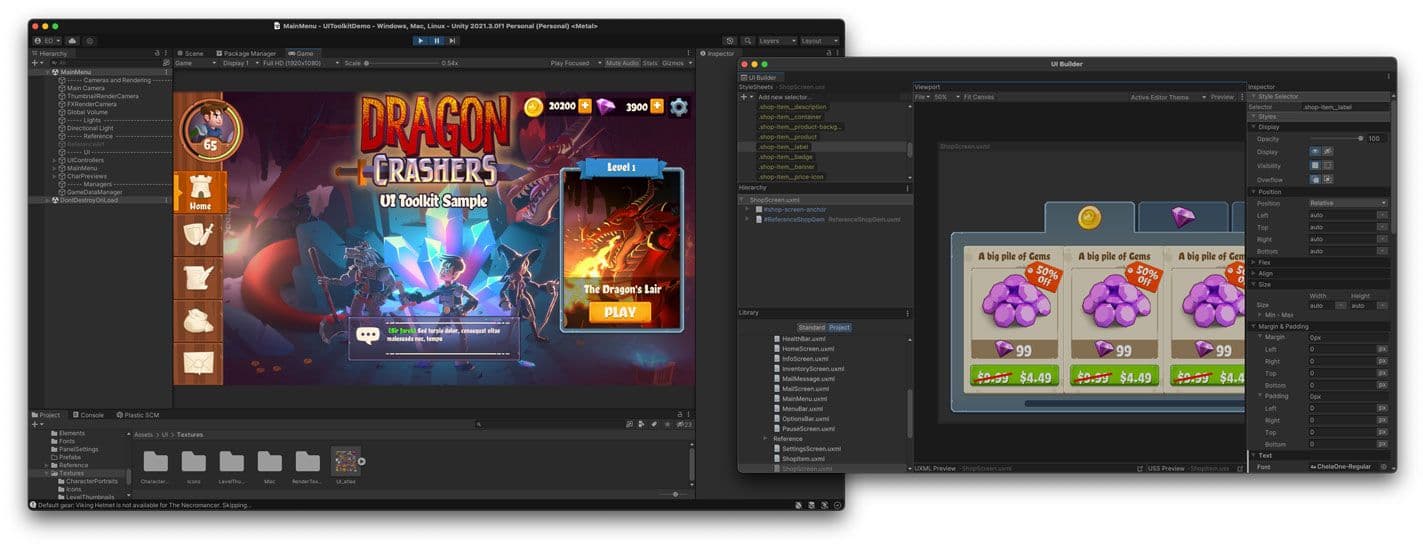UI Toolkit Builder-Demo